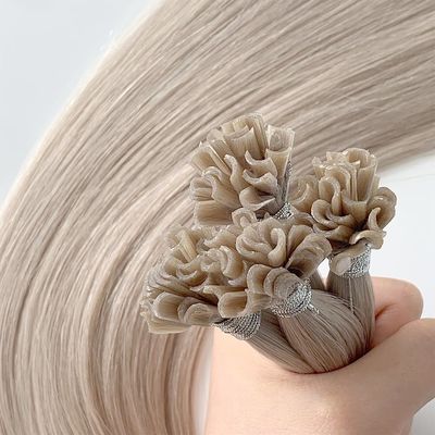 Vari colori capelli umani russi Remy U tip estensione senza perdita di capelli tipo connettore