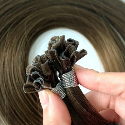 100% Capelli Umani U Tip Capelli Diritti Multicolori Estensioni di Capelli Russi