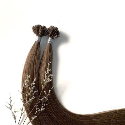 Nessuna perdita e doppio disegno dei capelli Remy Keratina U Tip Hair Extension per i capelli colorati