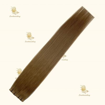 2024 Hot seller doppio disegnato vero capelli umani vergini nastro sottile in estensioni di capelli