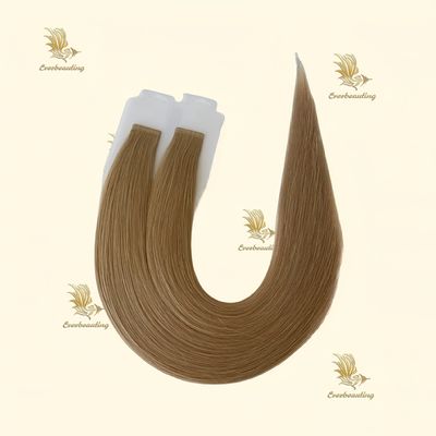 2024 Hot seller doppio disegnato vero capelli umani vergini nastro sottile in estensioni di capelli