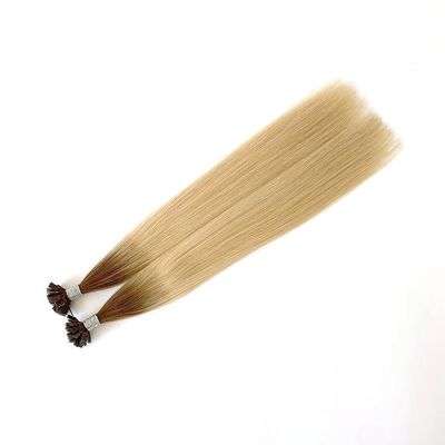 Estensioni di capelli in cheratina per capelli umani a punta piatta in confezione pre-connessa
