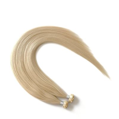 Estensioni di capelli in cheratina per capelli umani a punta piatta in confezione pre-connessa