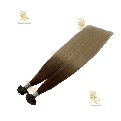 12A Top Grade Double Draw Russian Human Remy Hair Flat-Tip Keratin Intact Extension