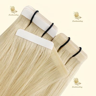 Nastro per capelli brasiliano vita 3 mesi 12A Grado 100% capelli umani europei colore biondo