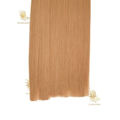 240530 Punta piatta di cheratina estensione dei capelli cuticule allineata Remy capelli umani russi 1g/filamento