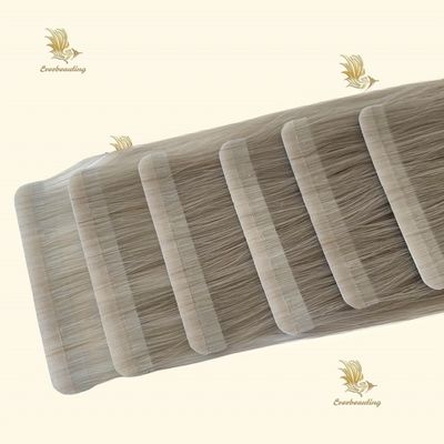 Real Remy capelli umani Nastro riutilizzabile in estensioni di capelli Ash Platinum Blonde Stick Tipo