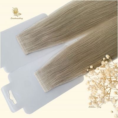 Real Remy capelli umani Nastro riutilizzabile in estensioni di capelli Ash Platinum Blonde Stick Tipo