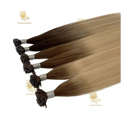 50.00cm * 8.00cm * 3.00cm Dimensione del pacchetto Doppio disegno vergine Flat tip Hair Extension