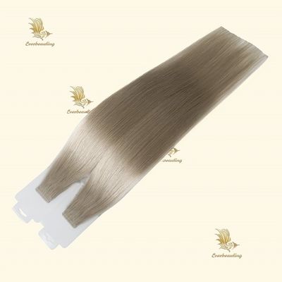 Capelli umani veri, nastro a doppia trazione, in estensione di capelli, nastro senza cuciture russo.
