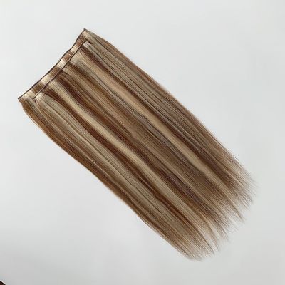 Clip in Hair Extensions 100% di capelli umani crudi Clip in capelli indiani senza perdita di colore