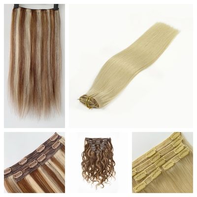 Clip in Russian Hair Extensions... texture dritte e stile pre-confezionato garantito.
