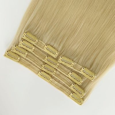 Estensione dei capelli doppiamente disegnata Vergine vera cruda naturale Remy Capelli umani 20 pollici brasiliani