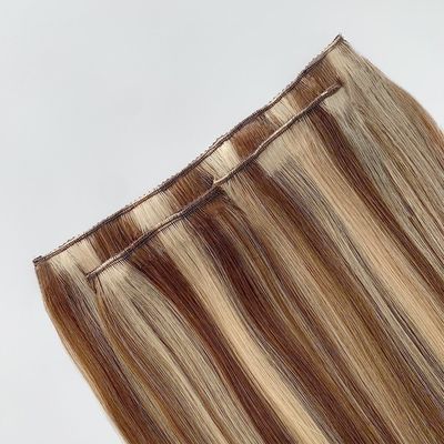 100% brasiliano Remy Clip in Hair Estensione Stile rettilineo biondo russo capelli umani vergini