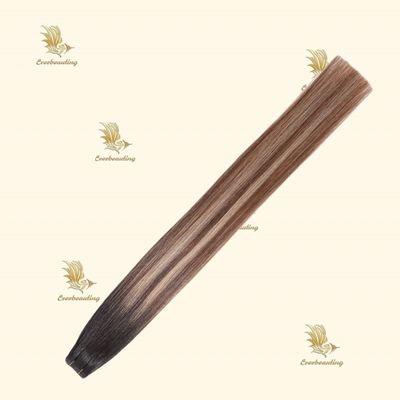 12A Cosmetici Balayage Colore Nastro Remy in capelli Estensione 100 Capelli umani 7,5*70cm