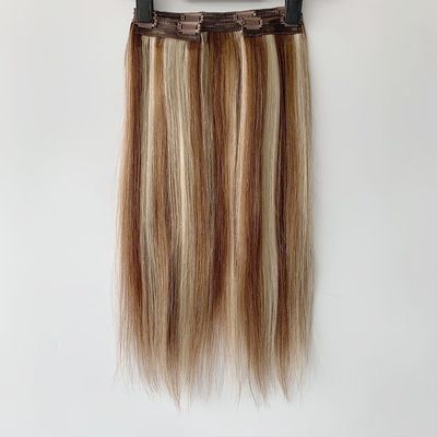 100g/pc 20 pollici Grado 13A doppia clip in estensione dei capelli per le donne bianche