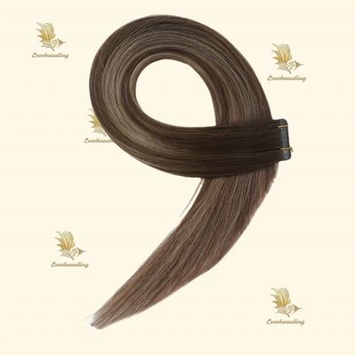 0.200kg Pacchetto Peso lordo 2024 Invisibile Genio Nastro in capelli umani Estensione 7,5 * 70cm