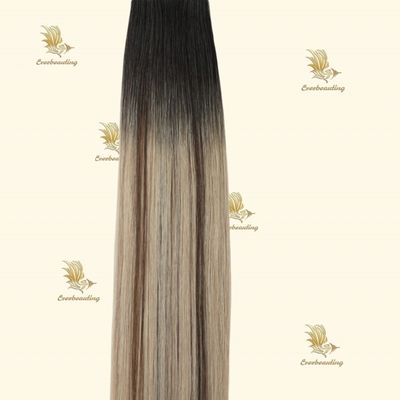 Remy Hair Nastro colorato in estensioni di capelli seta capelli umani dritti