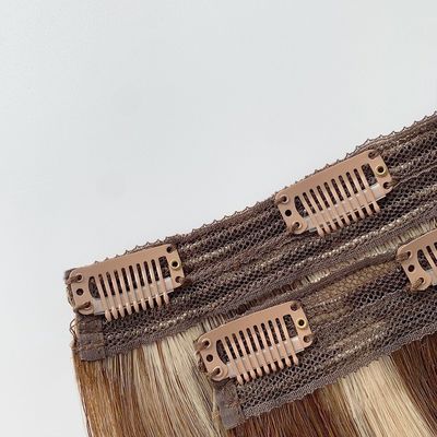 Superiore capelli 20 pollici colore chiaro Remy capelli umani clip Ins estensioni venditore colorante