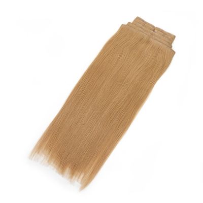 Virgin Remy Invisible PU Skin Seamless Clip in Hair Extension per richieste personalizzate