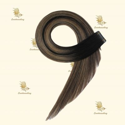 Distribuzioni di capelli umani da 20 pollici con nastro pre-connesso per lo stile avanzato
