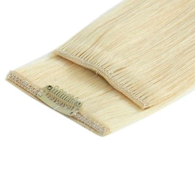100% capelli grezzi allineati con cuticule clip invisibile in estensioni di capelli per capelli brasiliani