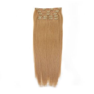 Clip di capelli umani vergini cambogiani in polvere PU