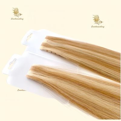 50cm * 8cm * 3cm Dimensione del pacchetto Estensioni di capelli umani senza capelli della cuticule russa