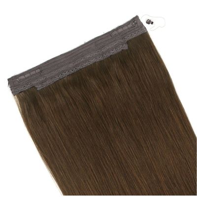 Stretti di filo di pesce One Piece Haloin Hair Extensions con volume e lunghezza colorante