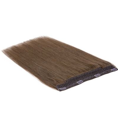 Remy Haloin Hair Extensions Capelli umani con stile pre-connesso e fascia invisibile