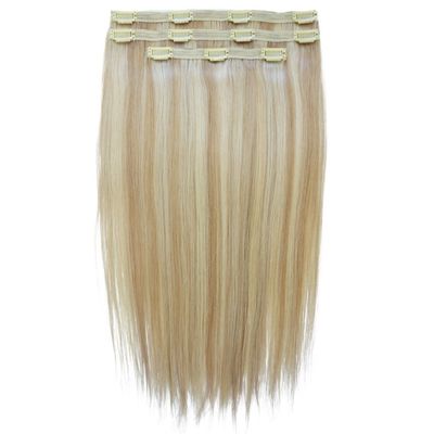 Clips personalizzati per capelli umani vergini 100% per donne bianche