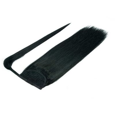100% di capelli vergini umani Remy, estensioni di capelli a coda di cavallo, personalizzate a portata di mano.