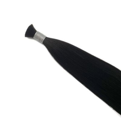 Remy Hair Bulk cuticule vergine russa allineata trecce di capelli umani estensione HH-230830