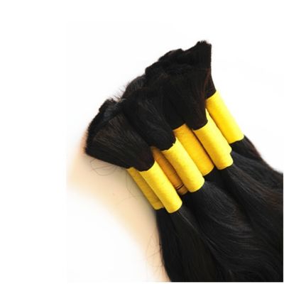Pacchetto Peso lordo 0,300kg di capelli umani russi slavi in vrazza 20-100cm Estensione dei capelli
