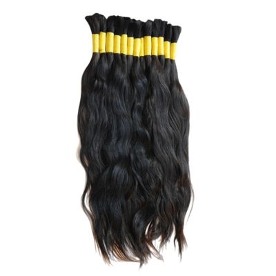 Pacchetto Peso lordo 0,300kg di capelli umani russi slavi in vrazza 20-100cm Estensione dei capelli