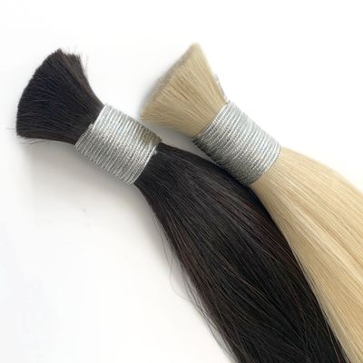 100 g/confezione di cuticule brasiliana allineata capelli vietnamiti grezzi Super doppi