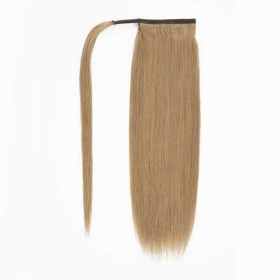 100% di capelli umani vietnamiti crudi, confezionati su misura, richieste di estensioni di coda di cavallo
