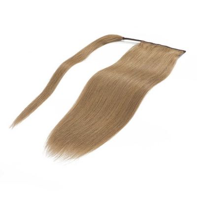 100% di capelli umani vietnamiti crudi, confezionati su misura, richieste di estensioni di coda di cavallo