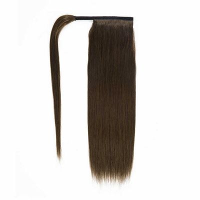 100% di capelli umani vietnamiti crudi, confezionati su misura, richieste di estensioni di coda di cavallo