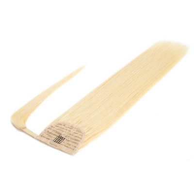 Pagamento completo Cuticule vergine grezza Capelli allineati Coda di cavallo 10A 12A Grado naturale retta