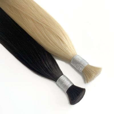 Capelli Umani Remy Non Processati No Weft Hair Bundles per il tuo business di estensione dei capelli