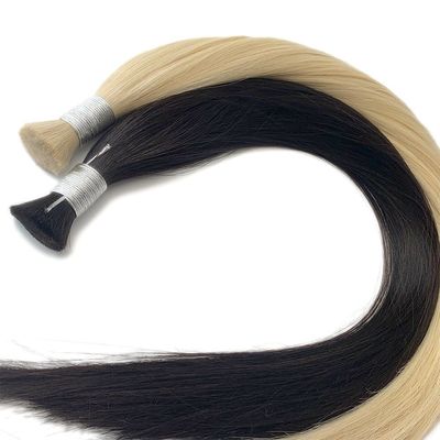 Hairbulks-231016 Vietnamese Super Double Draw Blonde Bulk Hair Extensions 60 613