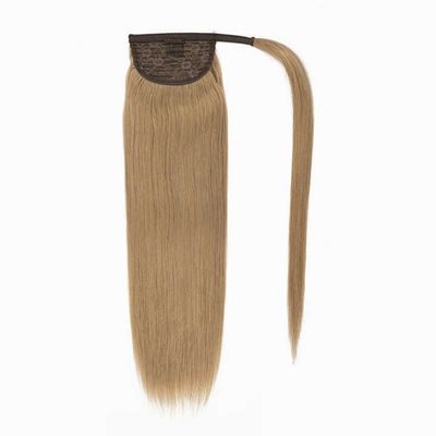 Ponytail lungo e retto, avvolgente, con clip, estensioni di capelli, parrucchiere naturale, parrucchiere