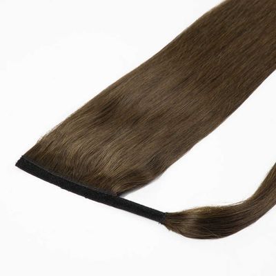 Clip per capelli indiani in pettine Capelli umani avvolgono le estensioni di coda di cavallo Tipo pre-connesso