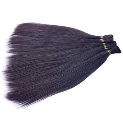 100% estensioni di capelli umani grezzi colore nero naturale brasiliano biondo doppiamente disegnato capelli in blocco
