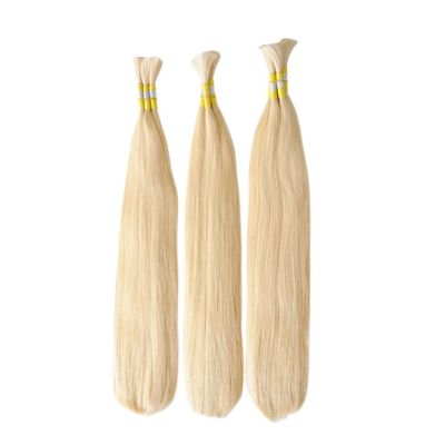Capelli vergini in cheratina non trasformati, in forma di capelli a sfera, di stile rettilineo, di qualità Remy, di qualità europea