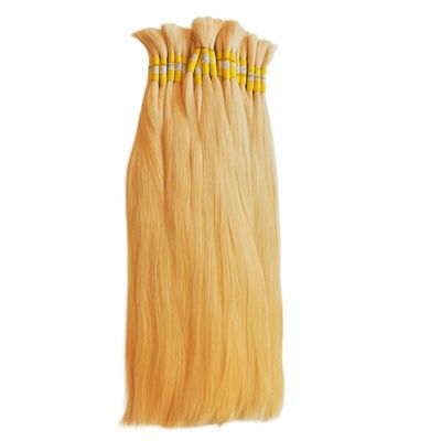 Capelli vergini in cheratina non trasformati, in forma di capelli a sfera, di stile rettilineo, di qualità Remy, di qualità europea