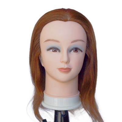 100% Capello di allenamento per capelli umani Testa manichino per l'allenamento strumento professionale