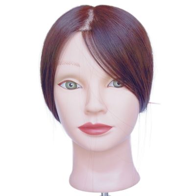 100% Capello di allenamento per capelli umani Testa manichino per l'allenamento strumento professionale