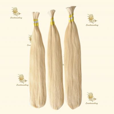 24 pollici brasiliano capelli umani Vergine dritto doppio disegnato miele estensione di capelli biondi